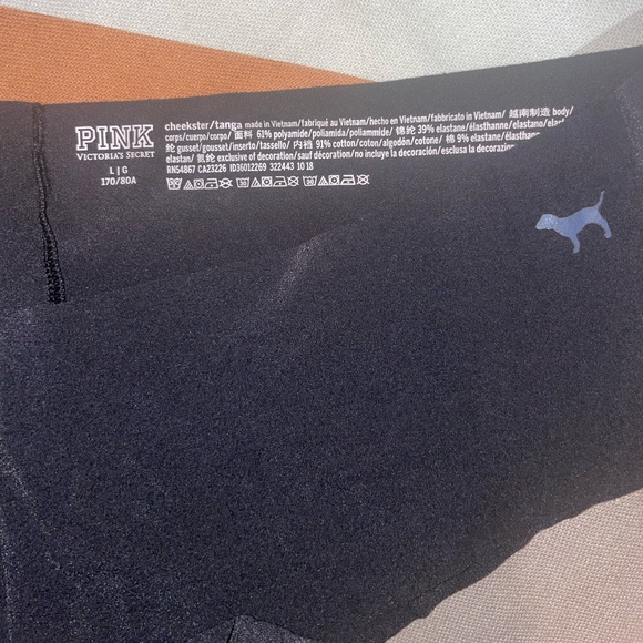 ✨ PINK💕 Cheekster Panty🖤NWOT - Picture 3 of 3